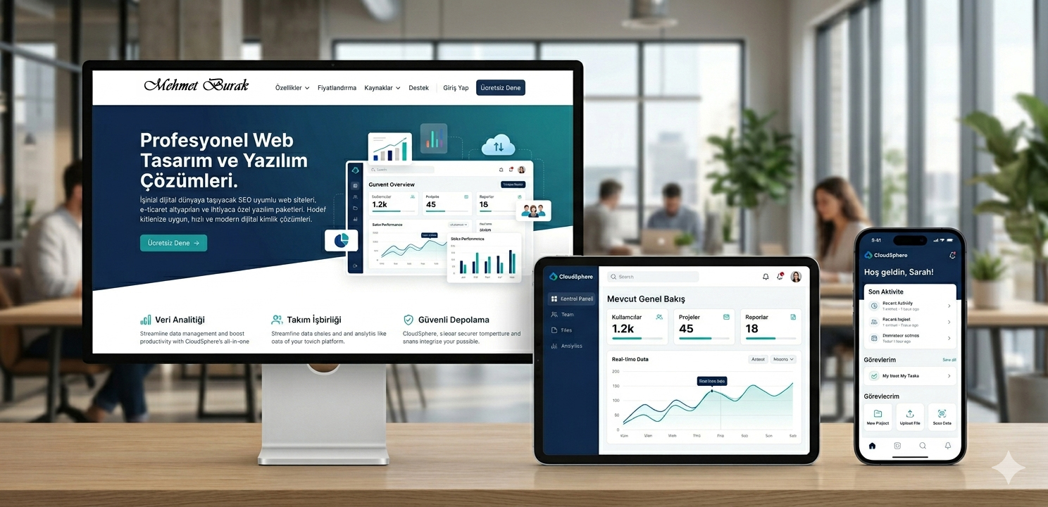 Web site tasarım ve yazılım çözümleri